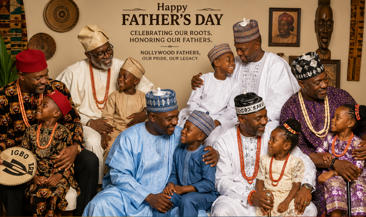 "Celebrating the Fathers in Nollywood: Honoring the Men Behind the Film Magic".