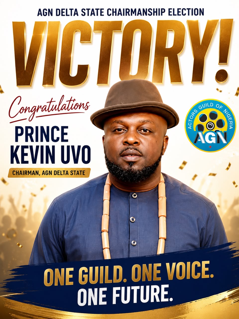 Kevin Uvo Emerges Victorious as Chairman of AGN Delta State Chapter