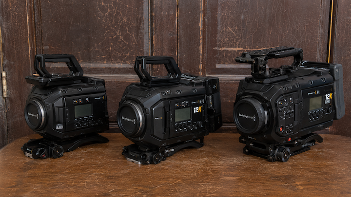 URSA Mini 4.6K, URSA Mini 12K, URSA Cine 12k