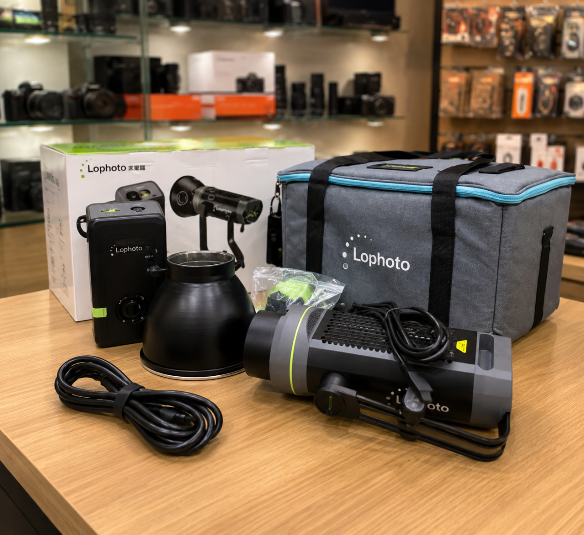 Lophoto LP300Bi Pro LED COB Video Light