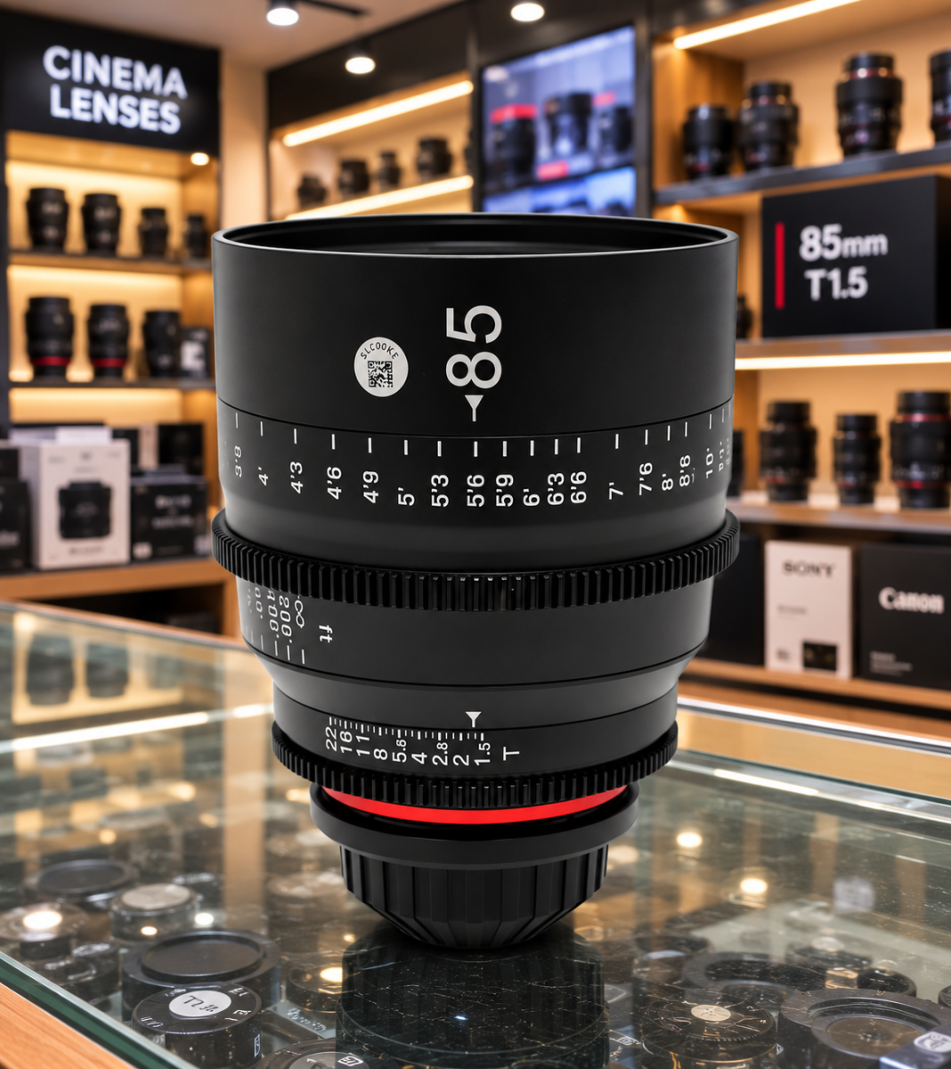 85mm prime lens